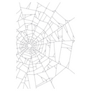 9/01 - Sizzix 2-D Texture Fades EF - Vault Cobweb Large/A5, 667247 by Tim Holtz