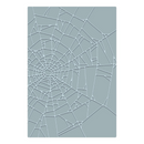 9/01 - Sizzix 2-D Texture Fades EF - Vault Cobweb Large/A5, 667247 by Tim Holtz