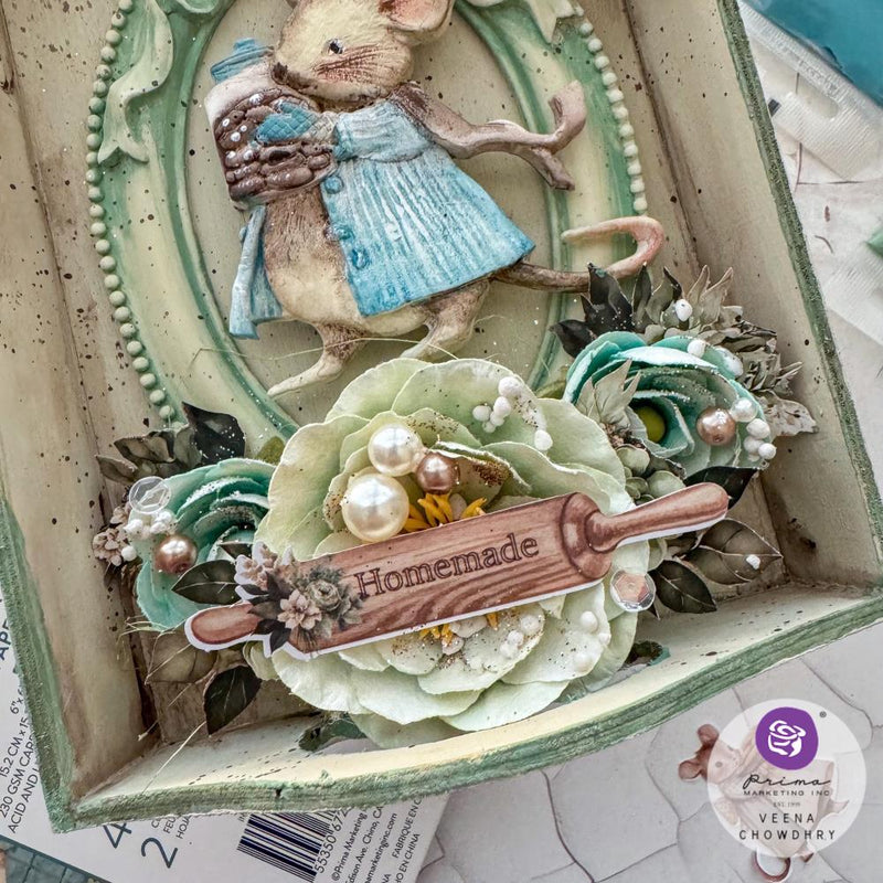 Prima Marketing Paper Flowers, Whisked Garden - The Home Baker, 672713 by: The 3 Girls Tale