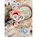 Prima Marketing Return to Wonderland Flowers - Blue Mist, 675783 by The 3 Girls Tale
