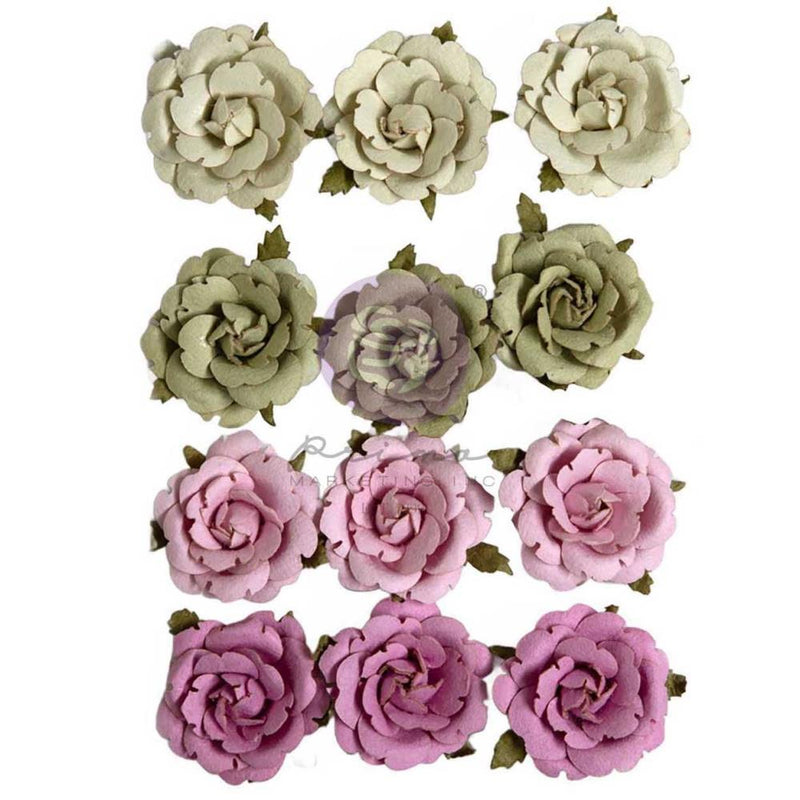 Prima Marketing Serene Petals Paper Flowers, Budding Serenity, 677091 by Frank Garcia