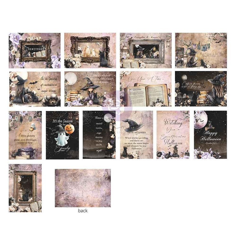 Prima Marketing - Bewitched - 4x6 Journaling Cards, 677787 by The 3 Girls Tale