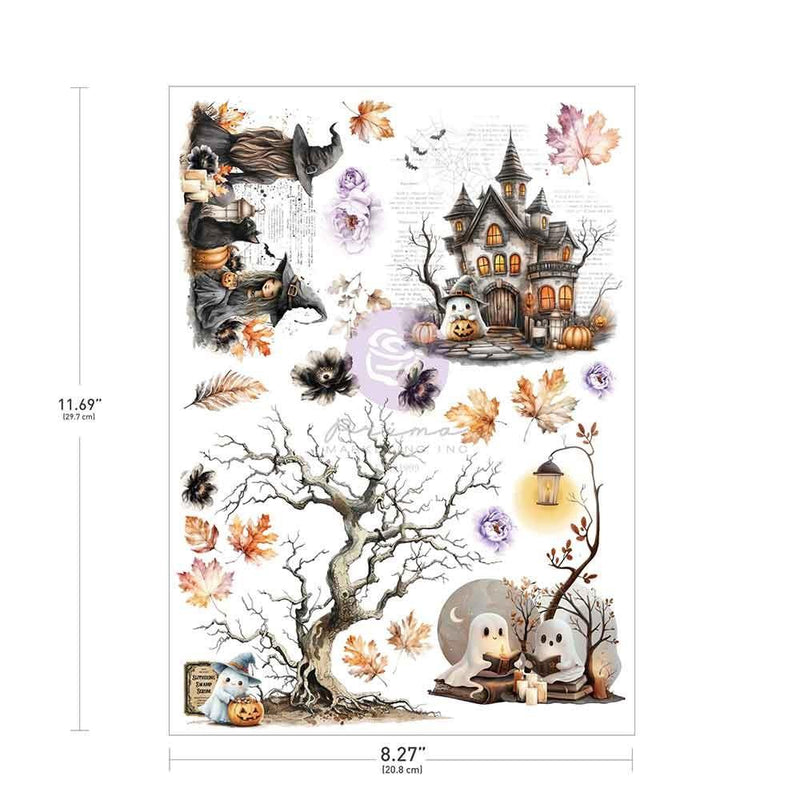Coming soon - Prima Marketing - Bewitched - A4 Transfer Sheet, 677893 by The 3 Girls Tale