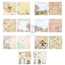 Prima Marketing 12x12 Paper Pad - Among the Wildflowers, 682224 The 3 Girls Tale