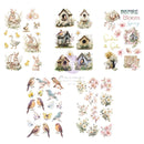 Prima Marketing Stickers 5Pc - Among the Wildflowers, 682378 by The 3 Girls Tale