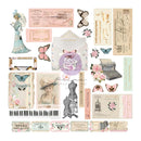 Prima Marketing French Blue - Ephemera w/Foil Details, FG999834