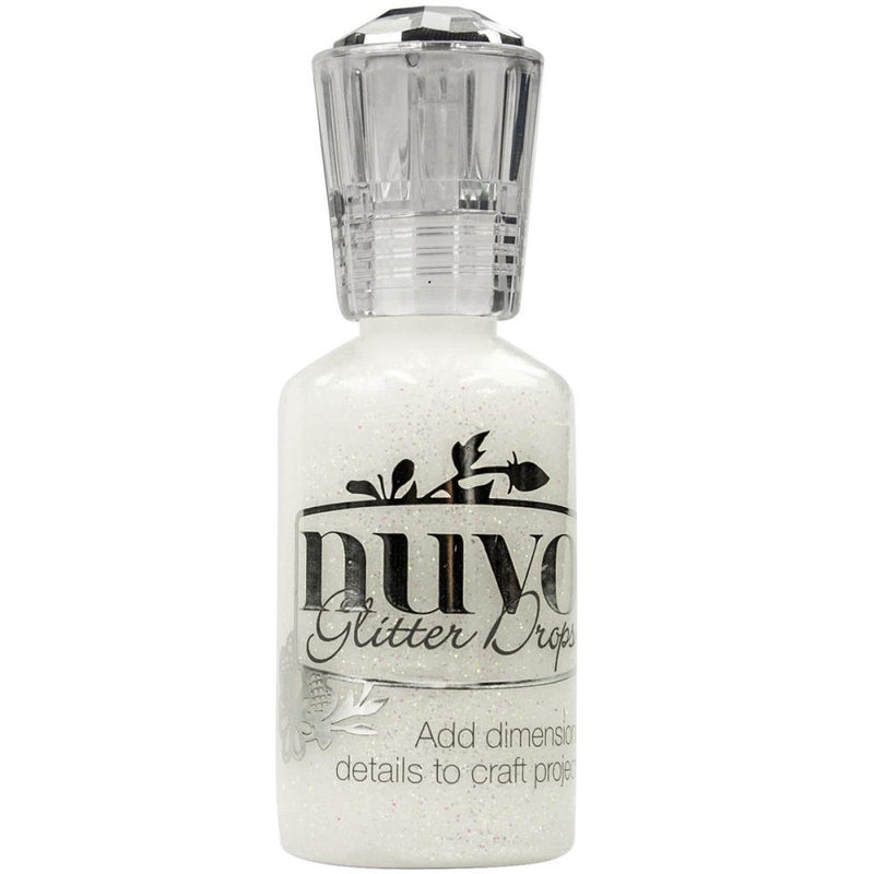 Nuvo Crystal Drops 1.1oz - White Blizzard, 758N