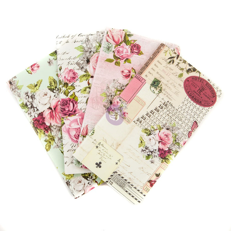 Prima Marketing Misty Rose Personal Notebook Inserts, 631475