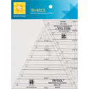 EZ Quilting - Tri Recs Triangle Rulers, 8823753A