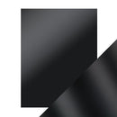 Craft Perfect Satin Mirror Cardstock 8.5X11 5Pc - Black Velvet, 9489E