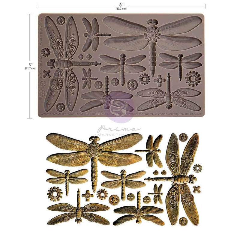 Prima Marketing - Finnabair Mould - Machine Dragonflies, 951412