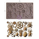 Prima Marketing - Finnabair Mould - Steampunk Beetles, 951436