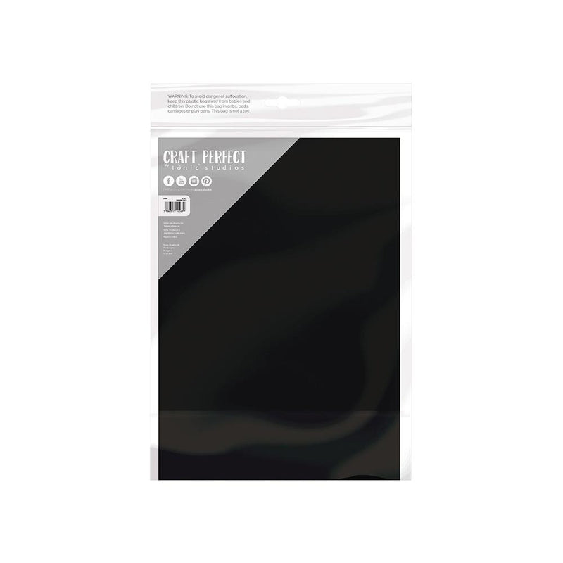 Craft Perfect Smooth Cardstock A4 5/Pc - Black, 9569E