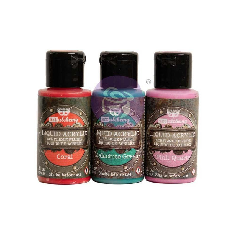 Finnabair Art Alchemy Liquid Acrylic Set - Precious, 969936 Limited Edition