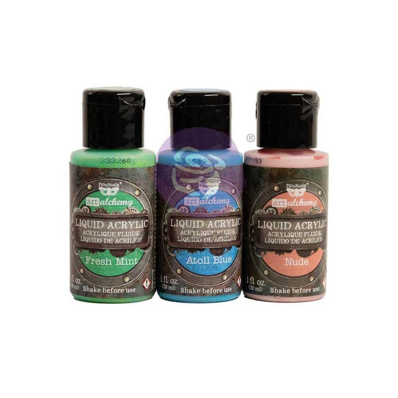 Finnabair Art Alchemy Liquid Acrylic Set - Dreamy, 969943 Limited Edition