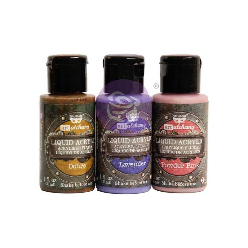 Finnabair Art Alchemy Liquid Acrylic Set - Sentimental, 969950 Limited Edition