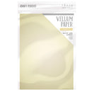 Craft Perfect Vellum Paper 8.5"X11" 10/Pc - Pearled Gold, 9938E