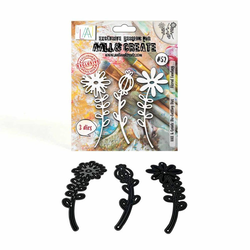 AALL & Create Cutting Die Set - Floral Fantasy, AALL-DI-052