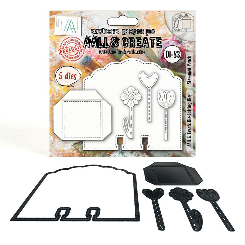 AALL & Create Cutting Die Set - Stemmed Pouch, AALL-DI-083