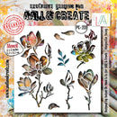 AALL & Create Stencil 6"X6" - Magnolia Swag, AALL-PC-239