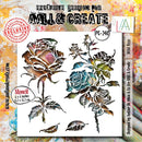 AALL & Create Stencil 6"X6" - Wild Rose, AALL-PC-240