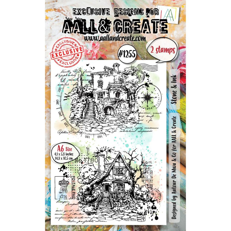 Coming Soon - AALL & Create A6 Clear Stamp Set - Stone & Ink, AALL-TP-1255