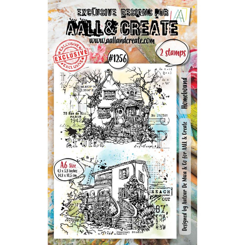 AALL & Create A6 Clear Stamp Set - Homebound, AALL-TP-1256