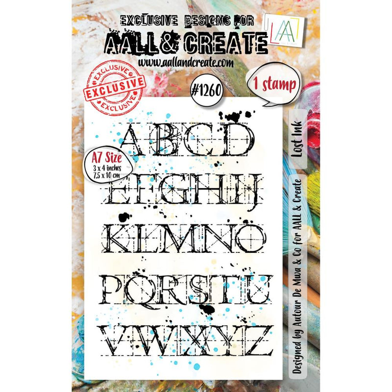 Coming Soon - AALL & Create A7 Clear Stamp Set - Lost Ink, AALL-TP-1260