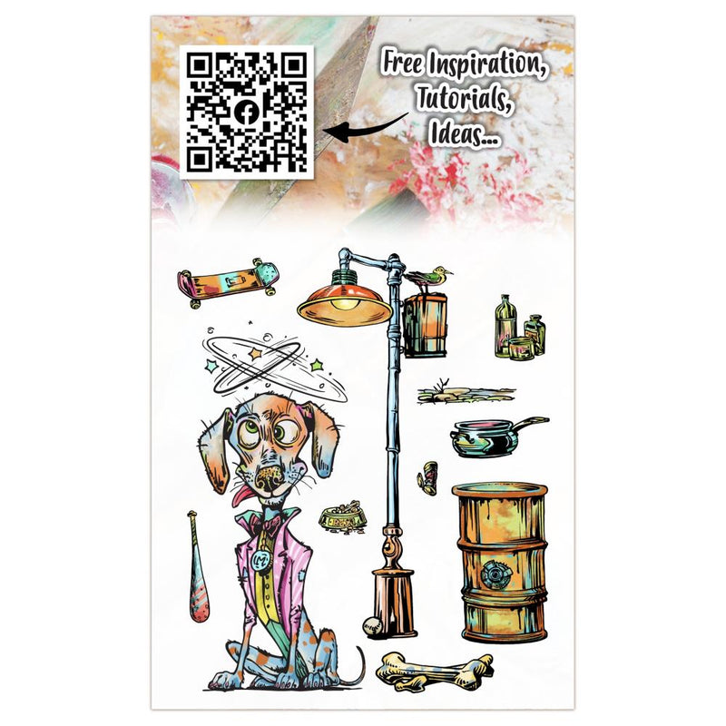 AALL & Create A6 Clear Stamp Set - Wacky Woof Tales, AALL-TP-1270