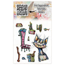 AALL & Create A6 Clear Stamp Set - Mischief Meow, AALL-TP-1272