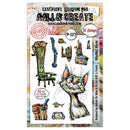 AALL & Create A6 Clear Stamp Set - Mischief Meow, AALL-TP-1272