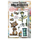 AALL & Create A6 Clear Stamp Set - Grumpy Traveler, AALL-TP-1273