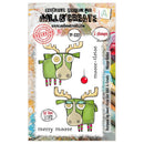 AALL & Create A7 Clear Stamp Set - Moose-tletoe, AALL-TP-1312