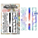 AALL & Create A6 Clear Stamp Set - Circles & Strokes, AALL-TP-1335