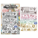 AALL & Create A6 Clear Stamp Set - The Daily News, AALL-TP-1342