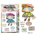 AALL & Create A7 Clear Stamp Set - Paper Hug, AALL-TP-1377