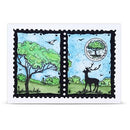 AALL & Create A6 Clear Stamp Set - Miniature Postage Stamps, AALL-TP-1443