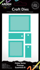 Arden Creative Studio Maker Series Postage Essentials 01 Craft Die Set, ACSCD0006