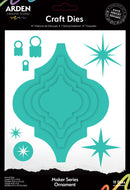 Arden Creative Studio Stacked Sentiment Series Die Set - Ornament, ACSCD0016