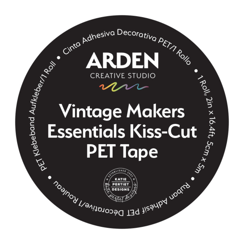 Arden Creative Studio Vintage Makers Essentials Kiss-Cut PET Tape, ACSCT0004