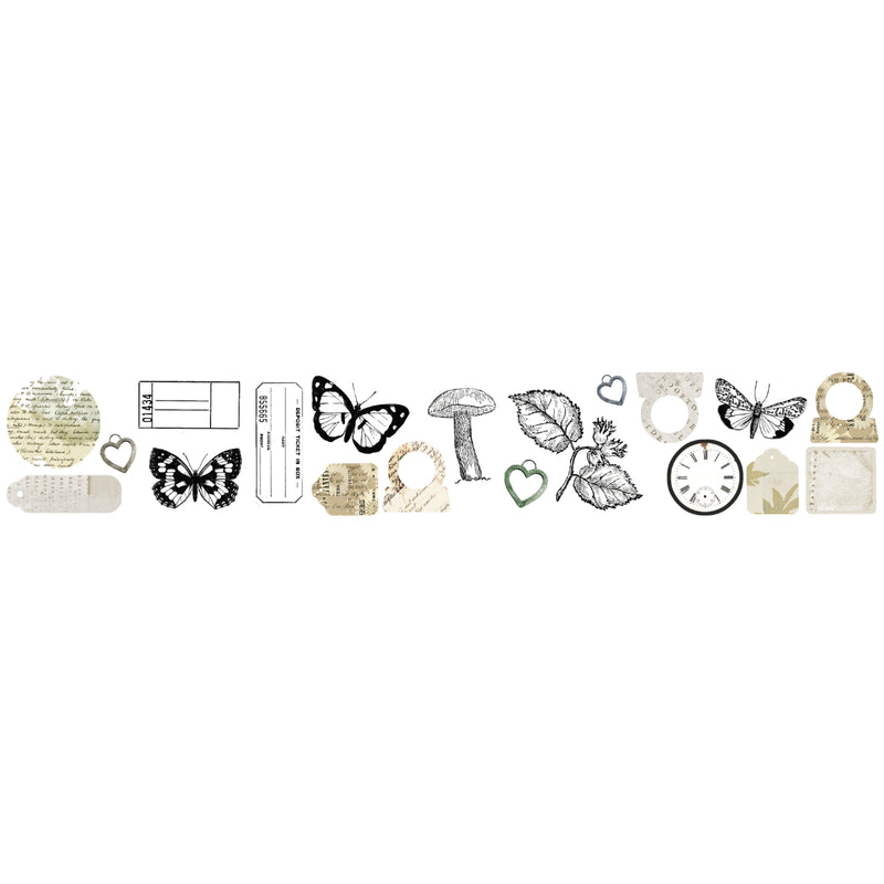 Arden Creative Studio Vintage Makers Essentials Kiss-Cut PET Tape, ACSCT0004