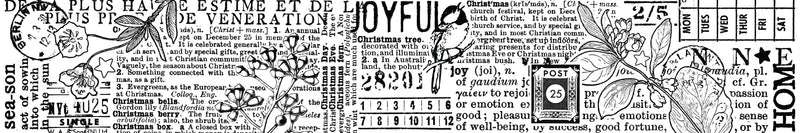 Arden Creative Studio Kiss-Cut PET Tape - Season of Joy Journal, ACSCT0006