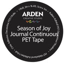 Arden Creative Studio Kiss-Cut PET Tape - Season of Joy Journal, ACSCT0006