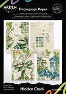 Arden Creative Studio Hidden Creek - Decoupage Paper, ACSDP0001