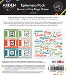Arden Creative Studio Season of Joy -  Page Makers Ephemera, ACSEP0006
