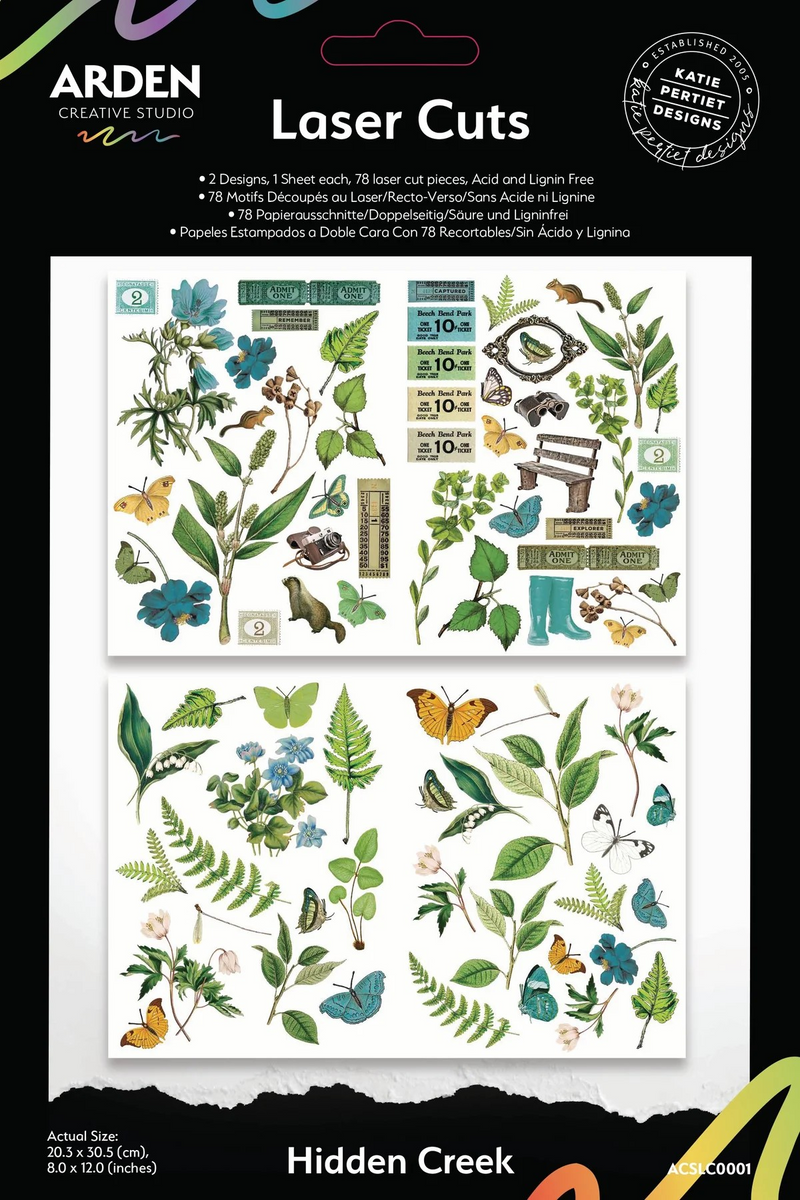 Arden Creative Studio Hidden Creek - Laser Cuts, ACSLC0001