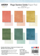 Arden Creative Studio Page Starters Solids 6x8 Paper Pad, ACSPP0006