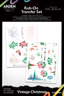 Arden Creative Studio Vintage Christmas Rub-On Transfers, ACSRO0003  by Cathie S