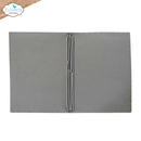 Elizabeth Craft Designs Passport XL Art Journal Cover - Stonewashed /grey, AJ10