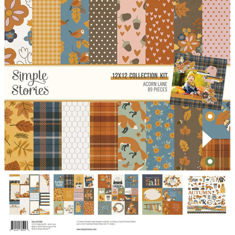 Simple Stories - Acorn Lane - 12x12 Collection Kit, AL21000